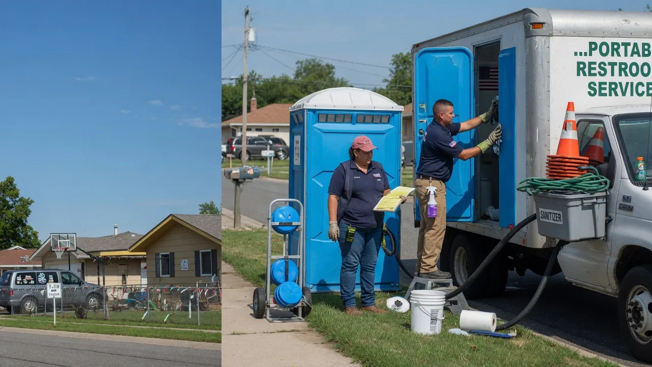 Portable Toilet Rental in Choudrant, LA near me